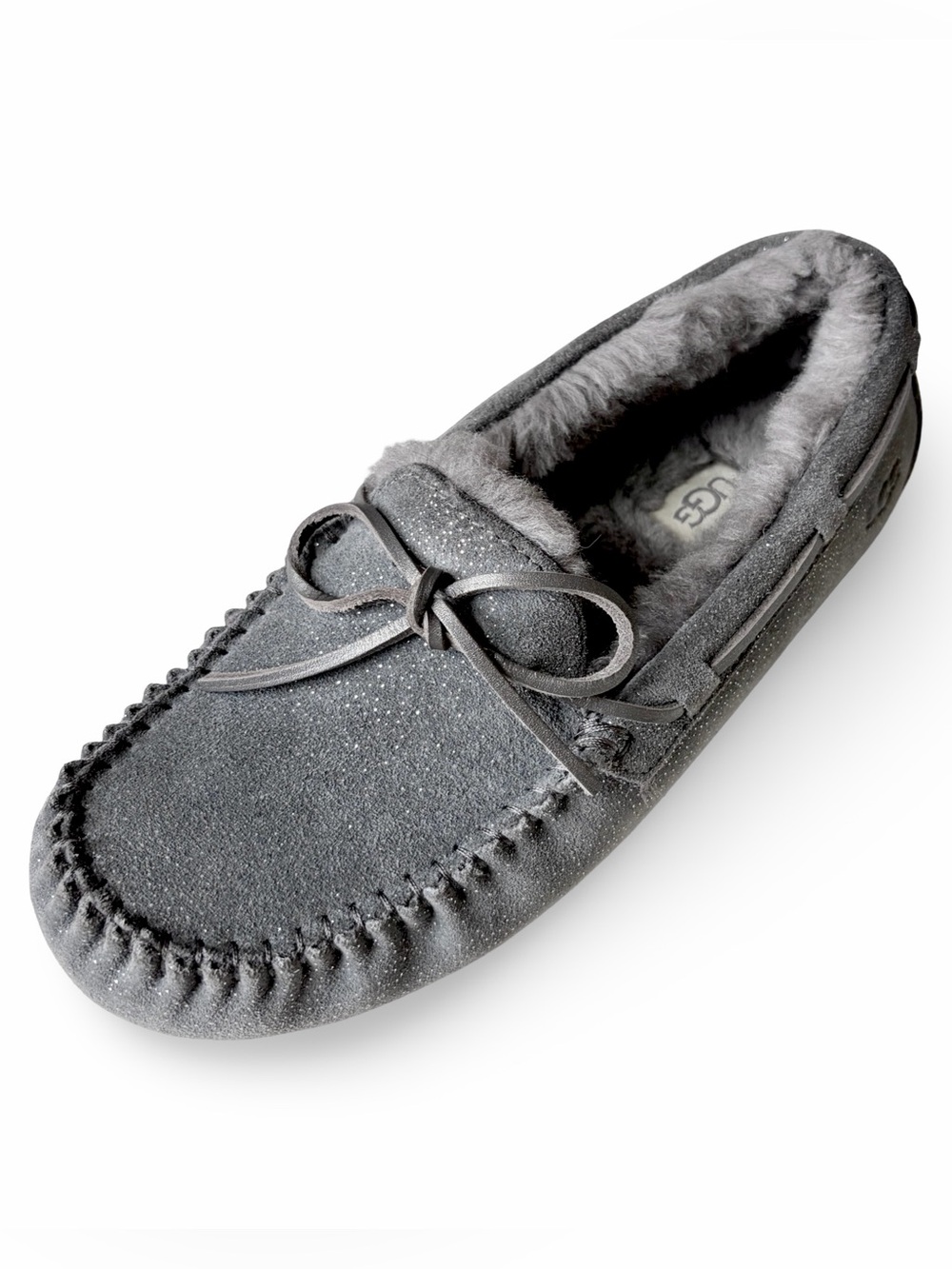 UGG Dakota Milky Way Moccasin Slipper, Size 8